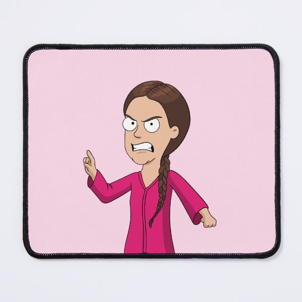 Item preview, Cartoon Greta Thunberg designed and sold by MariaPencilArt.