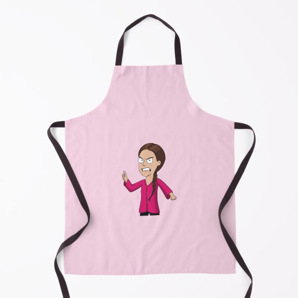 Item preview, Cartoon Greta Thunberg designed and sold by MariaPencilArt.