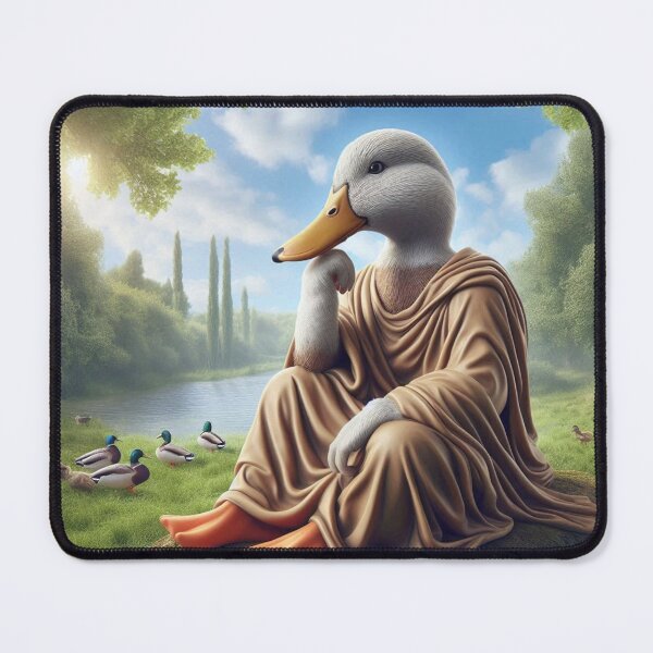 Item preview, The Pondering Quackosopher designed and sold by Furbulous Faces.