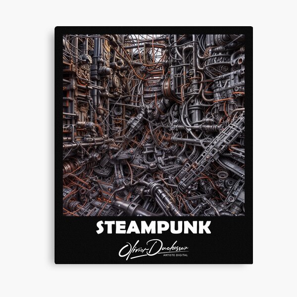 Aperçu de l'œuvre Steampunk 54 créée et vendue par olivier duchossoir.
