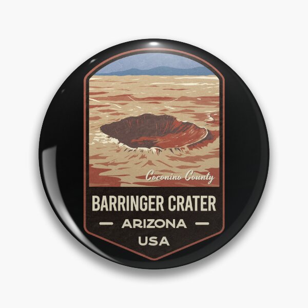 Item preview, Barringer Crater Meteor Crater designed and sold by JordanHolmes.