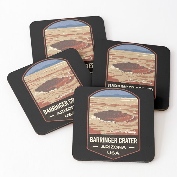 Item preview, Barringer Crater Meteor Crater designed and sold by JordanHolmes.