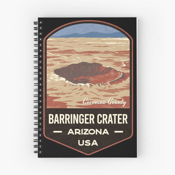 Item preview, Barringer Crater Meteor Crater designed and sold by JordanHolmes.