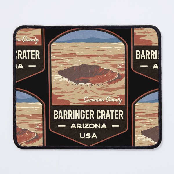 Item preview, Barringer Crater Meteor Crater designed and sold by JordanHolmes.