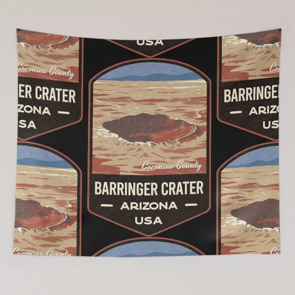 Item preview, Barringer Crater Meteor Crater designed and sold by JordanHolmes.