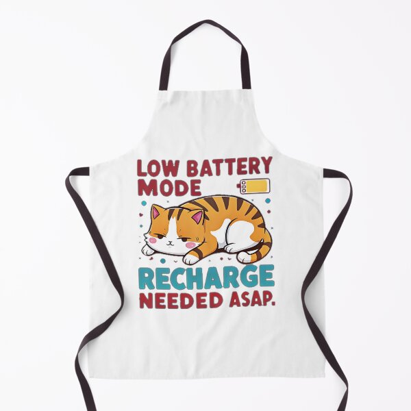 Item preview, Low battery mode, recharge needed asap designed and sold by BlissfulBlossom.