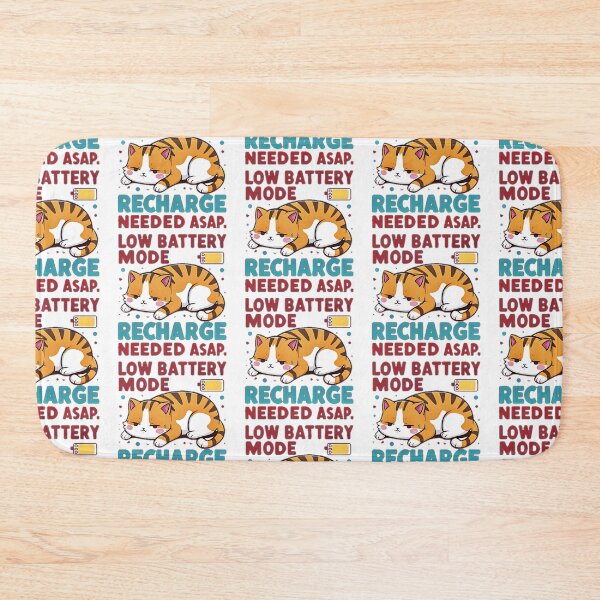 Item preview, Low battery mode, recharge needed asap designed and sold by BlissfulBlossom.