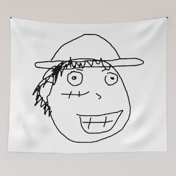 Item preview, Mugiwara / Strawhat / Luffy / Pirate designed and sold by FriskySloths.