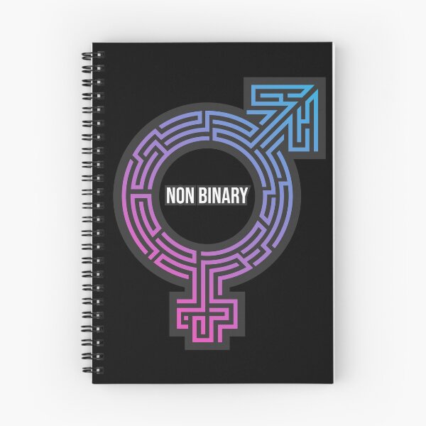 Item preview, non binary gender sign graphic designed and sold by NiamLab.