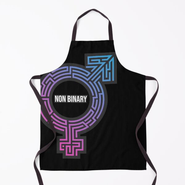 Item preview, non binary gender sign graphic designed and sold by NiamLab.