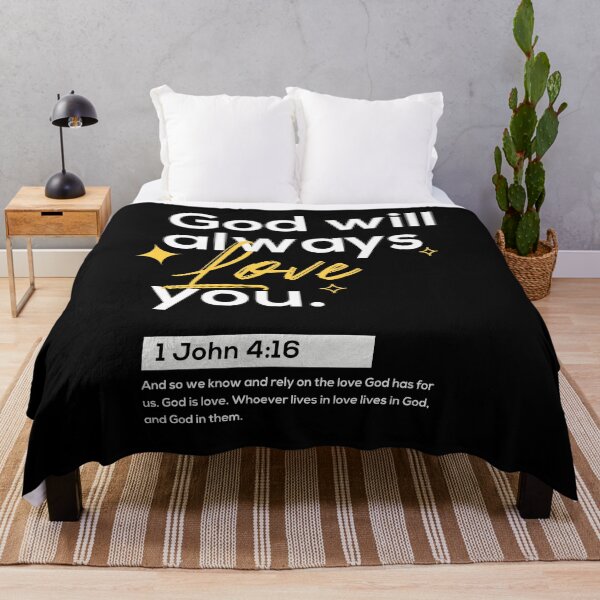 Item preview, God love you in black designed and sold by Craftsanity.