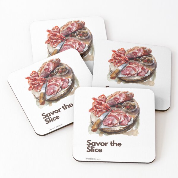 Item preview, Jamon Iberico - Savor the slice designed and sold by Lexa Pix.