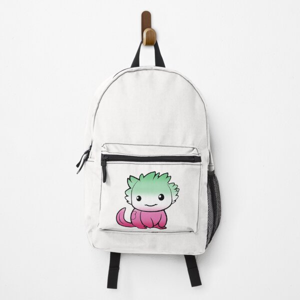 Item preview, Abrosexual Pride Flag Chibi Axolotl , Subtle Abrosexual Design designed and sold by Travelslightly.