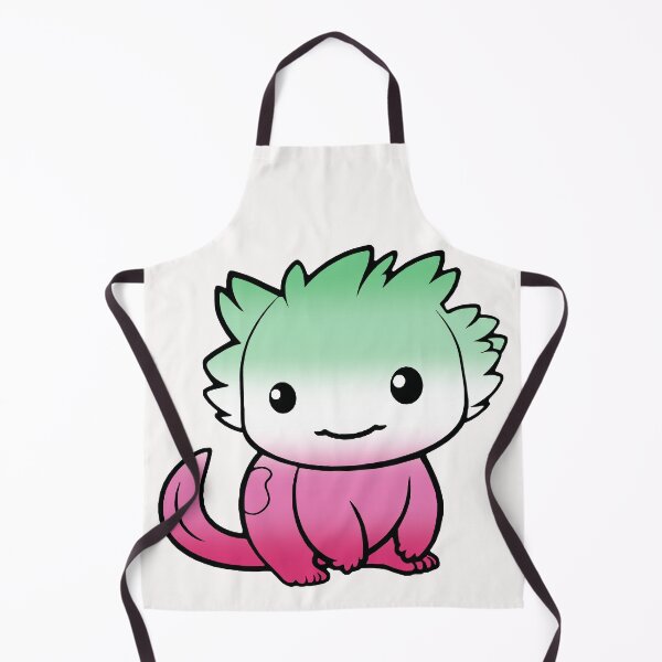 Item preview, Abrosexual Pride Flag Chibi Axolotl , Subtle Abrosexual Design designed and sold by Travelslightly.