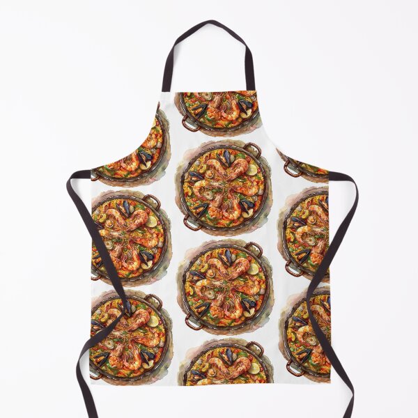 Item preview, Paella watercolor designed and sold by Lexa Pix.