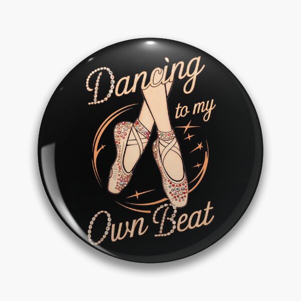 Item preview, Dancing to a Different Tune: Sequined Ballet Shoes on Black designed and sold by SplashTastic.