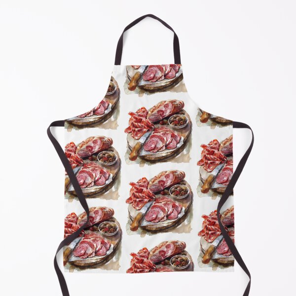 Item preview, Jamon watercolor designed and sold by Lexa Pix.