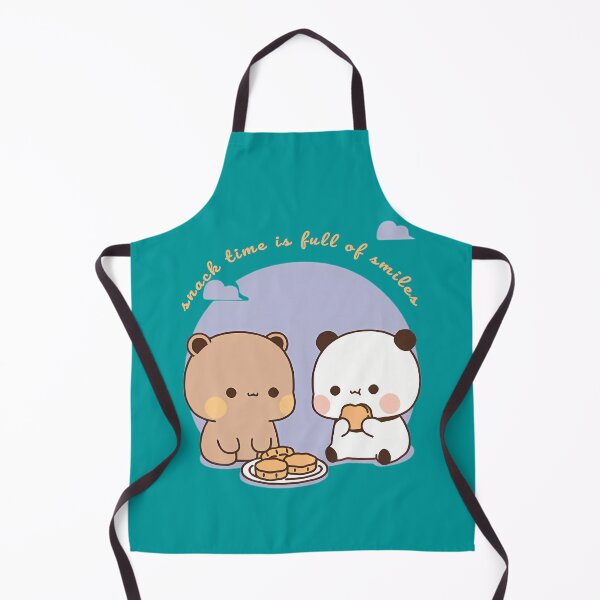 Item preview, Snack Time Smiles with Bubu and Dudu - Adorable Kawaii Snack Break Design designed and sold by FebricFusion.