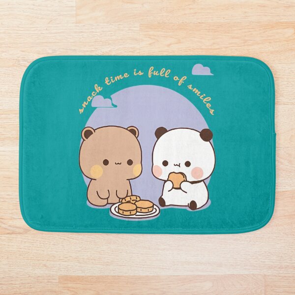 Item preview, Snack Time Smiles with Bubu and Dudu - Adorable Kawaii Snack Break Design designed and sold by FebricFusion.
