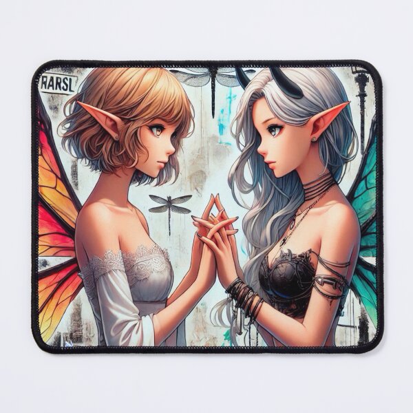 Item preview, Harmony of Opposites / manga friends designed and sold by ViccaArt.
