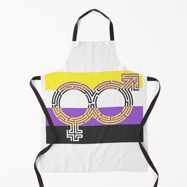 Item preview, non binary gender sign graphic designed and sold by NiamLab.