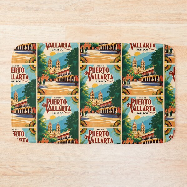 Artikelvorschau, Puerto Vallarta, Jalisco, Mexiko, Vintage-Reisetourismus entworfen und verkauft von TravelersGems.