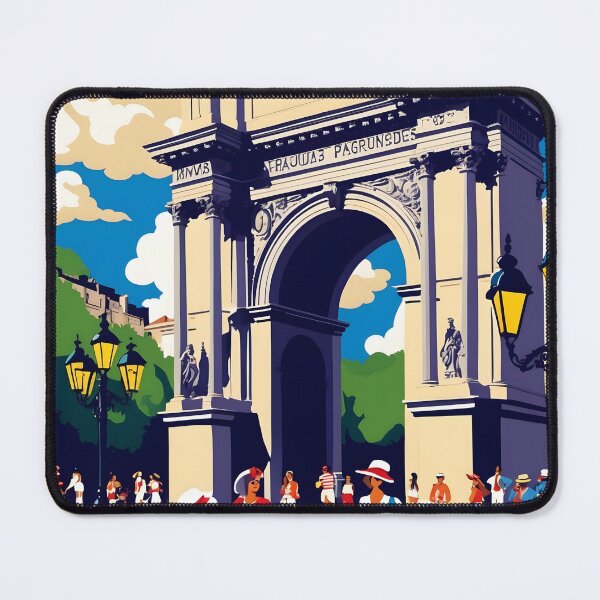 Item preview, Nimes France Vintage Travel Tourism  designed and sold by TravelersGems.
