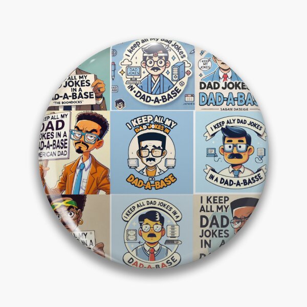 Artikelvorschau, Ich bewahre alle meine Papa-Witze in einer Dad-a-Base auf – Lustiges Papa-Witz-Design entworfen und verkauft von KriticalDesigns.