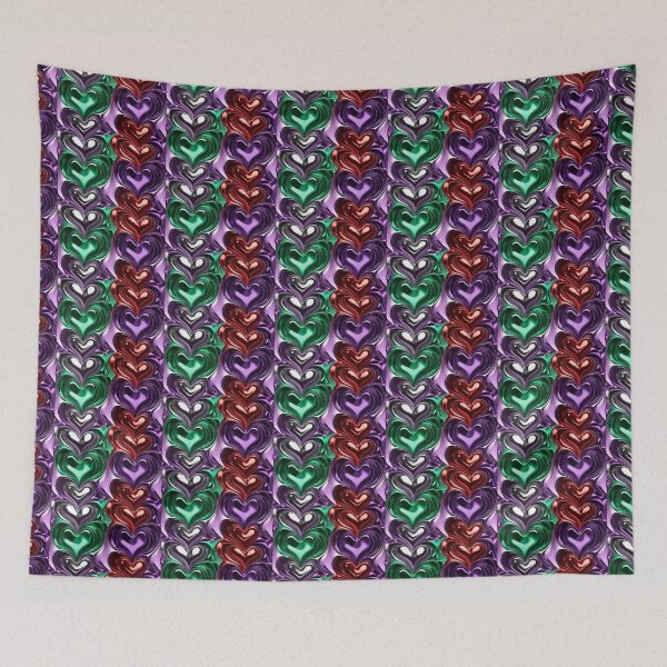 Item preview,  Abstract Hearts Pattern designed and sold by Designfs.