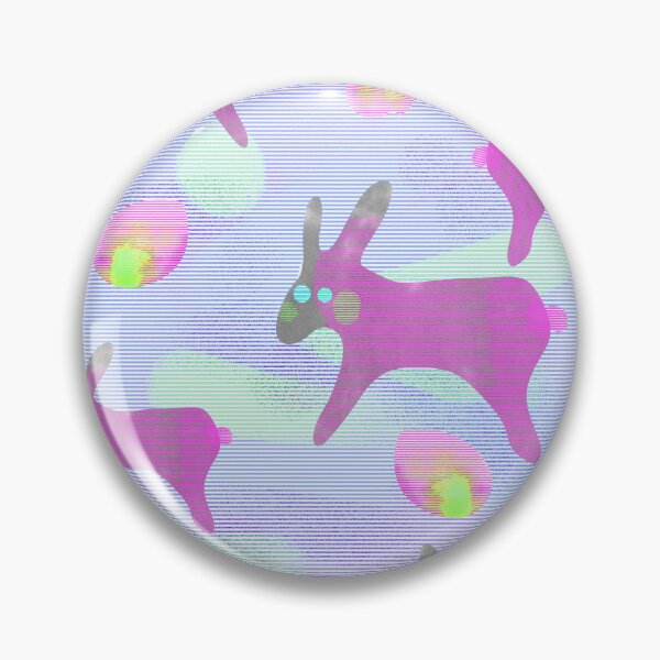 Item preview, Watercolor rabbits on a light background/pink colors designed and sold by My-fake-places.
