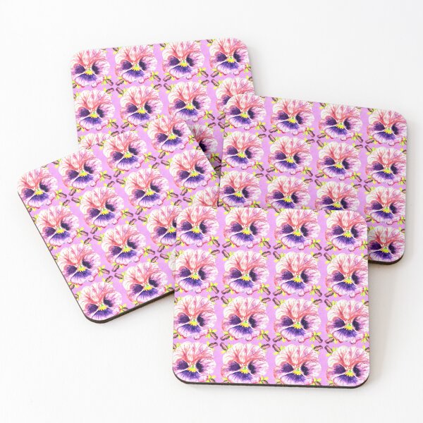 Item preview, Pansy watercolor designed and sold by RedLeafPine.
