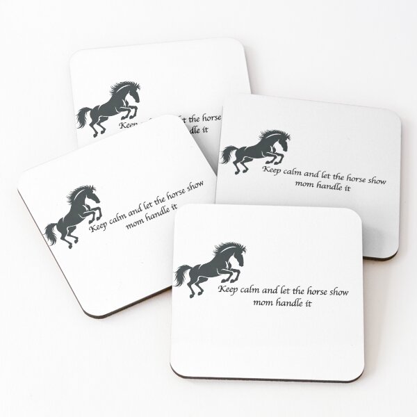 Item preview, Keep Calm and let the horse show mom handle it designed and sold by GlassPenny.
