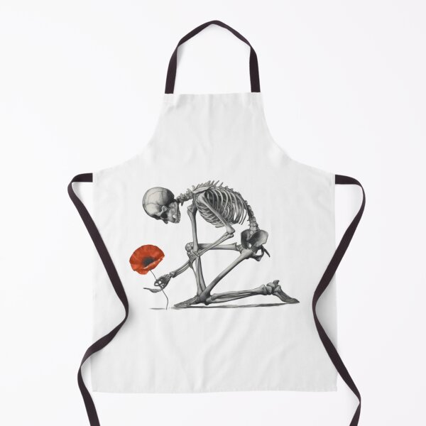 Item preview, Life and Death, Skeleton, Poppy Flower, Mortality, Beauty of Life, FunnyFits70 designed and sold by FunnyFits70.