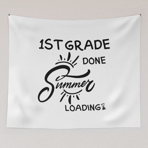 Item preview, 1st Grade Graduation Shirt 1st Grade Done Summer Loading Happy last day of school designed and sold by sumajouda.