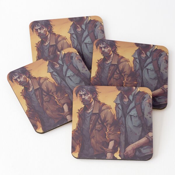 Item preview, Surviving heroes after a great battle with the zombie horde! designed and sold by Purpleflex.
