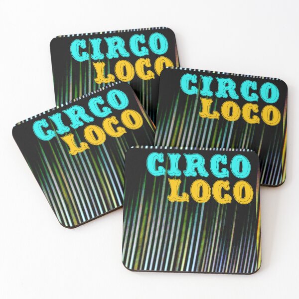 Item preview, Color Stripe Circo Loco Text designed and sold by eddiebarronshop.