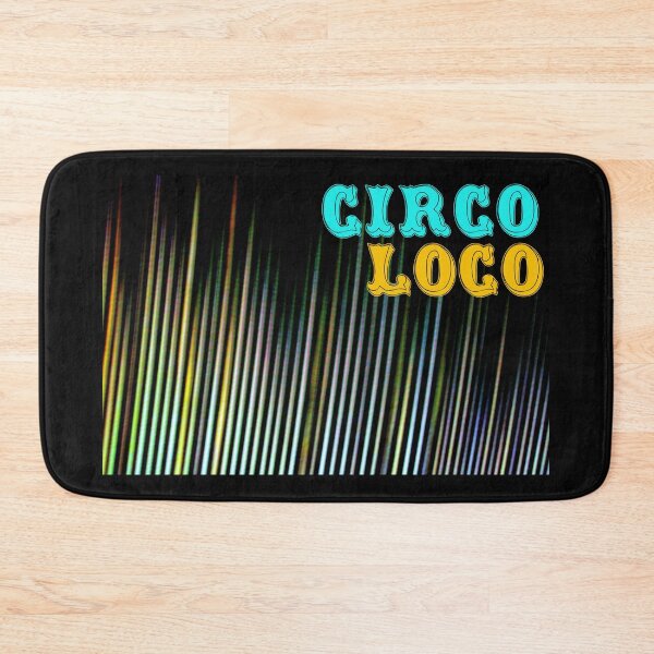 Item preview, Color Stripe Circo Loco Text designed and sold by eddiebarronshop.
