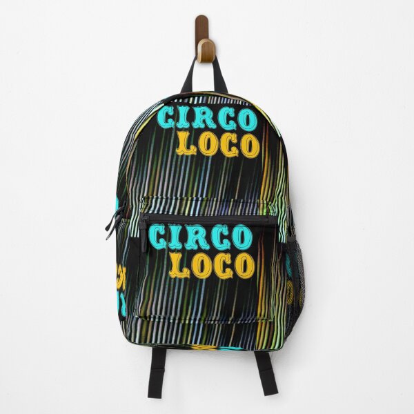 Item preview, Color Stripe Circo Loco Text designed and sold by eddiebarronshop.