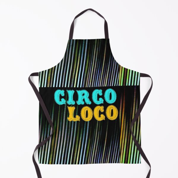 Item preview, Color Stripe Circo Loco Text designed and sold by eddiebarronshop.