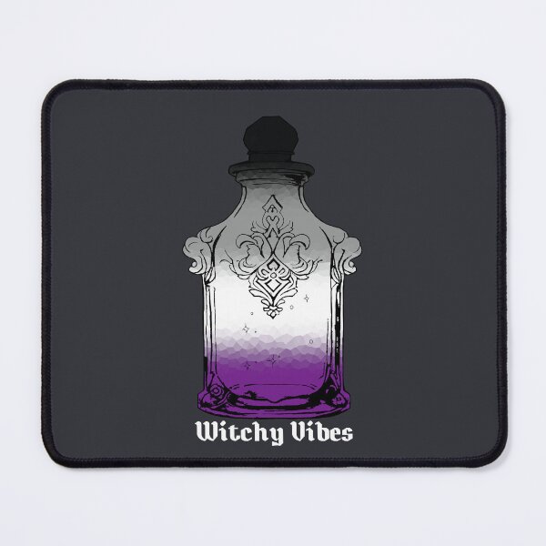 Item preview, Witchy Vibes Asexual Pride Flag, Subtle Ace Potion Bottle designed and sold by Travelslightly.