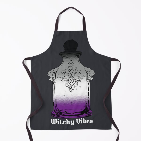 Item preview, Witchy Vibes Asexual Pride Flag, Subtle Ace Potion Bottle designed and sold by Travelslightly.