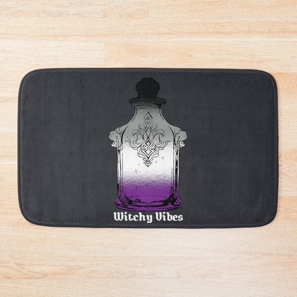 Item preview, Witchy Vibes Asexual Pride Flag, Subtle Ace Potion Bottle designed and sold by Travelslightly.