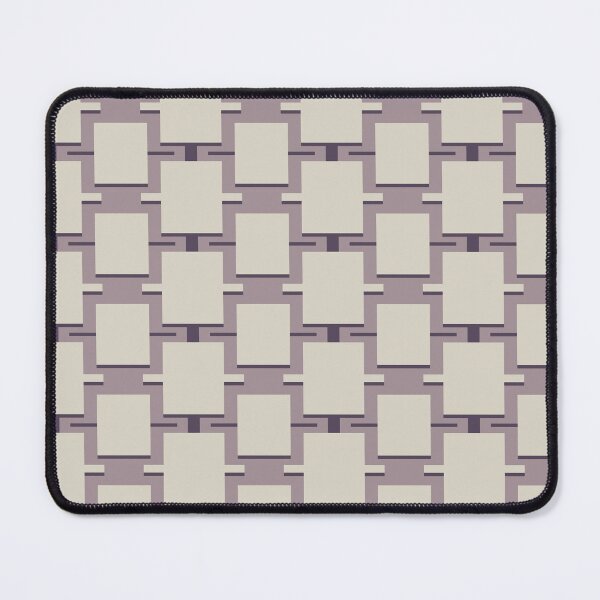 Item preview, abstract geometric rectangles lavender gray designed and sold by colorofmagic.