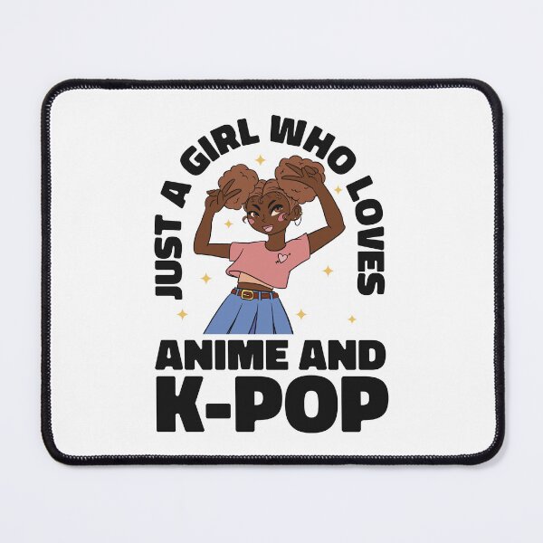 Item preview, Anime and K-Pop Fangirl designed and sold by DarylWelsh2024.