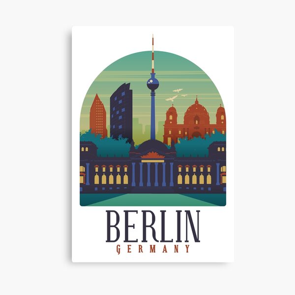 Artikel-Vorschau von Travel Berlin Poster, designt und verkauft von PosterBerlin.