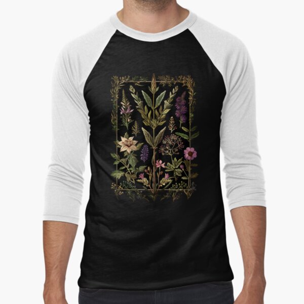 Camiseta ¾ estilo béisbol