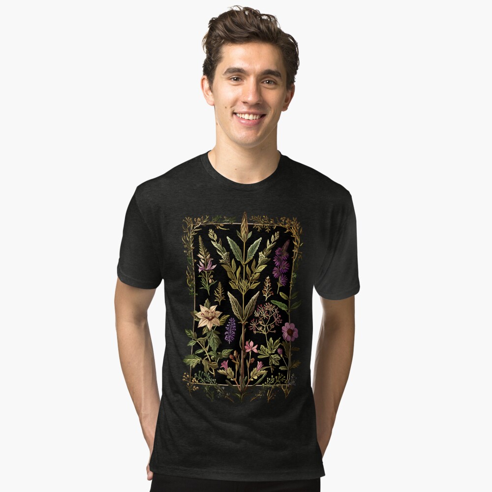 Vista previa del artículo con la obra «Camiseta de tejido mixto», diseñado y vendido por Enyr.