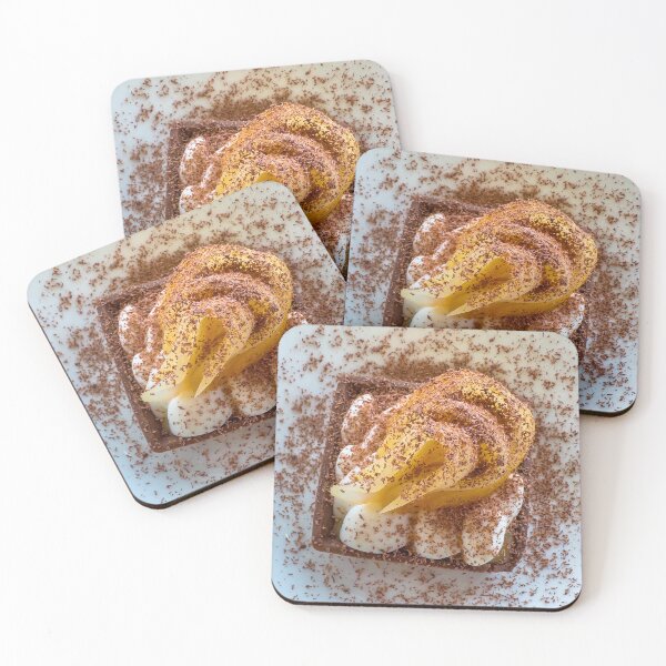 Item preview, Elegant Dessert Tartlet with Ricotta, Pears and Chocolate designed and sold by Mats Silvan.