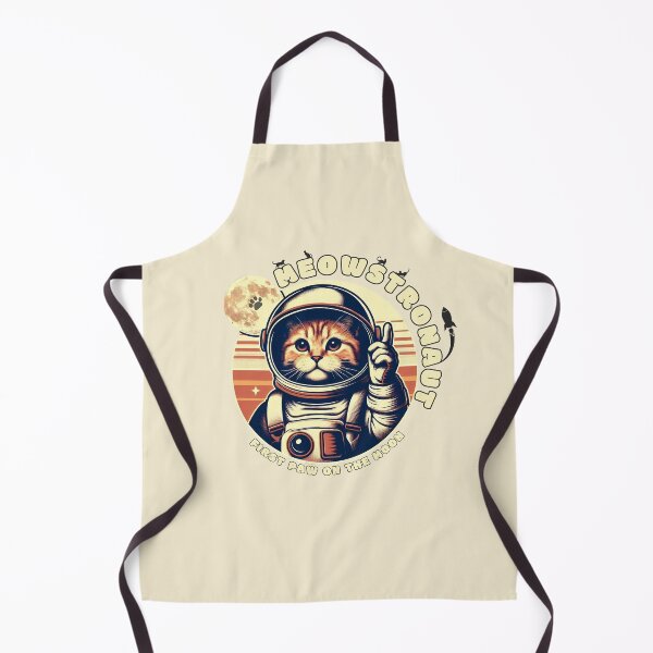 Item preview, Retro Cat Meowstronaut First Paw on The Moon - Funny gifts for cat lovers designed and sold by DarekShop.