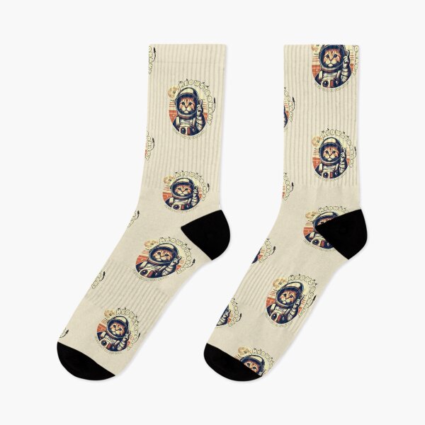 Item preview, Retro Cat Meowstronaut First Paw on The Moon - Funny gifts for cat lovers designed and sold by DarekShop.